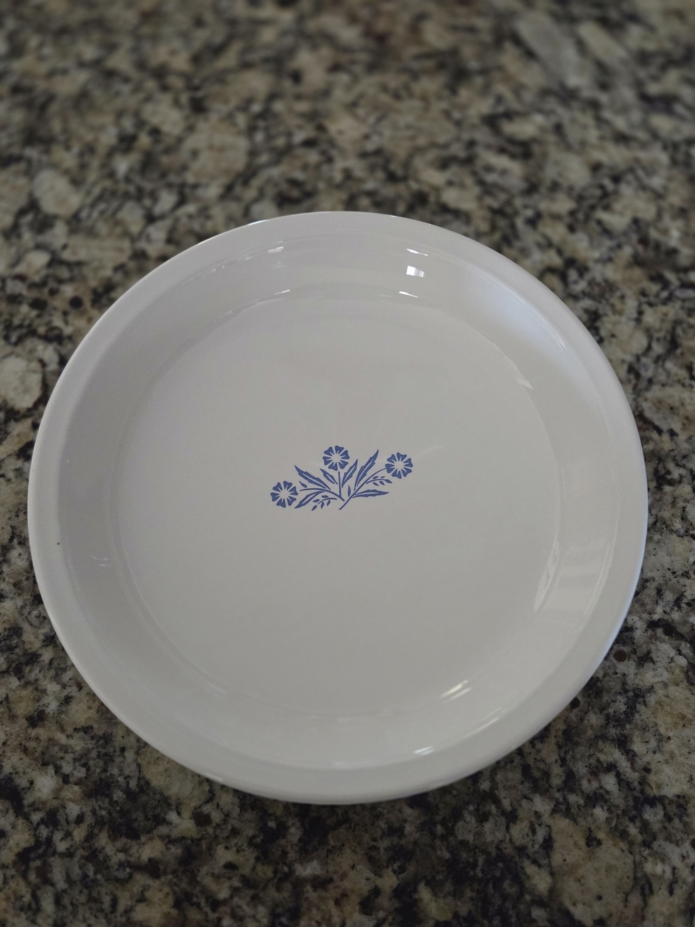 🍍Corningware Pie Plate With Cornflower Design